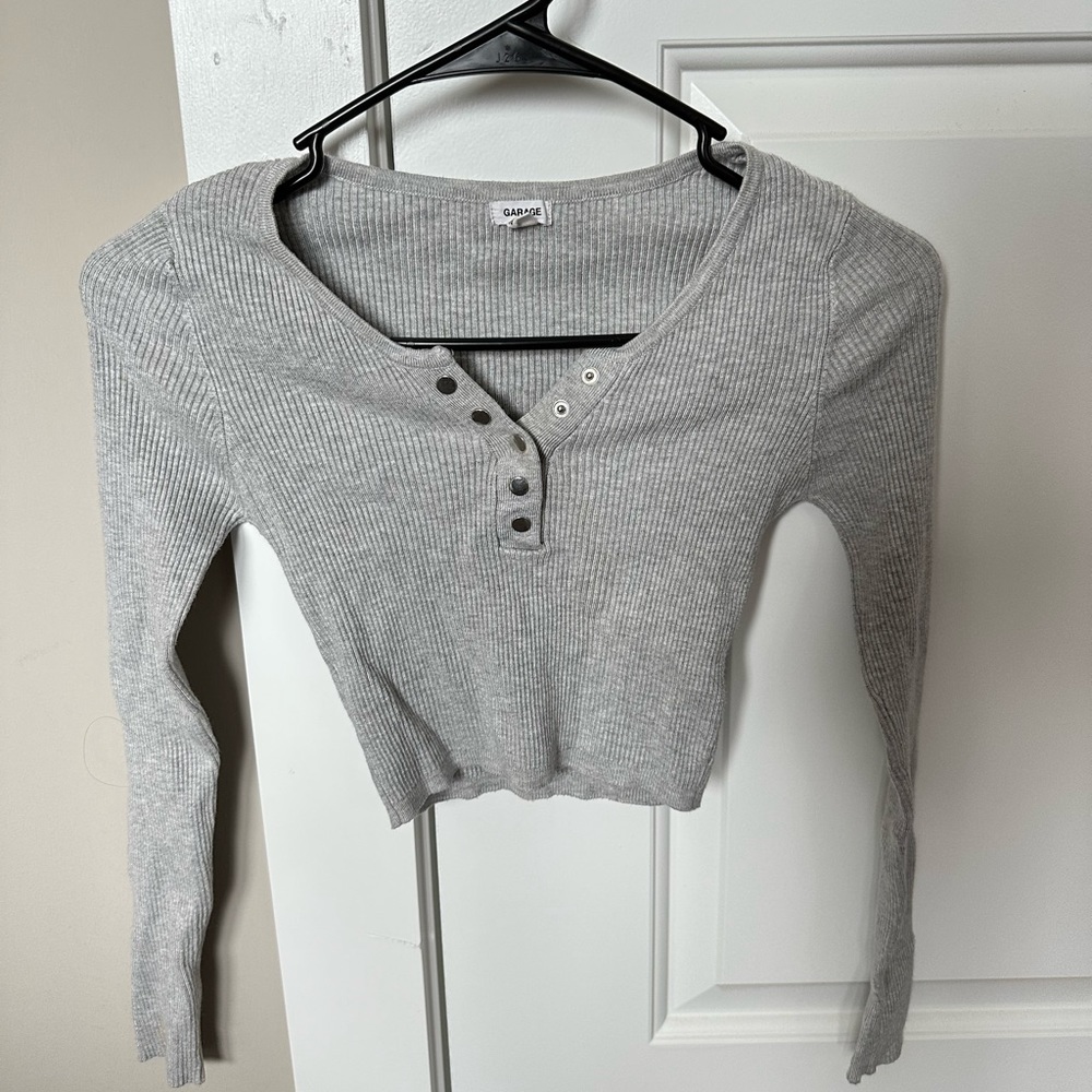 Garage Cropped Long Sleeve